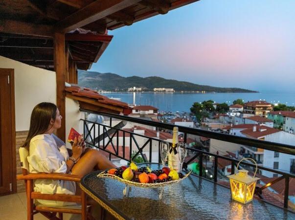 Ferienwohnung Anna Maria Views Néos Marmarás Exterior foto