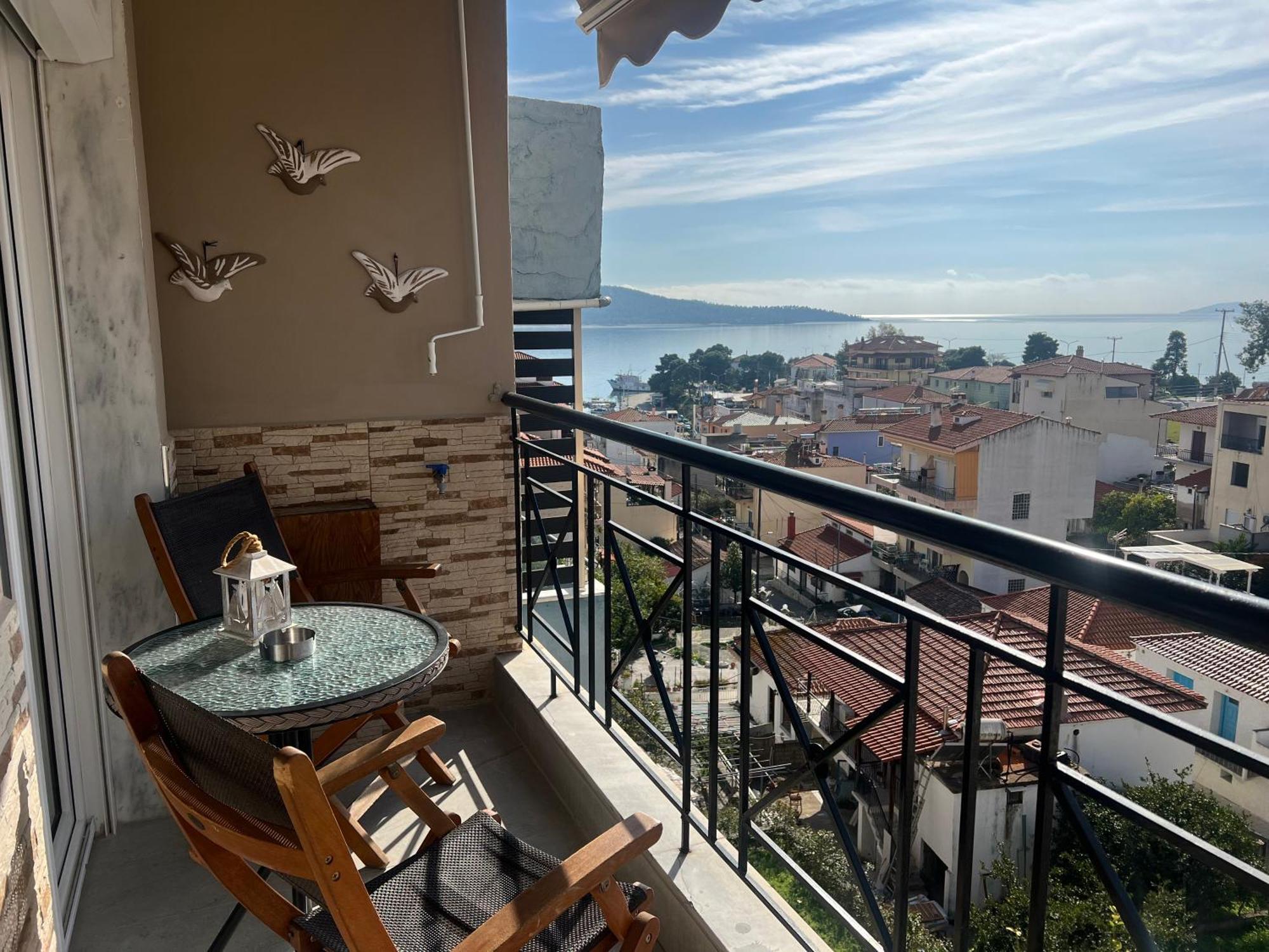 Ferienwohnung Anna Maria Views Néos Marmarás Exterior foto
