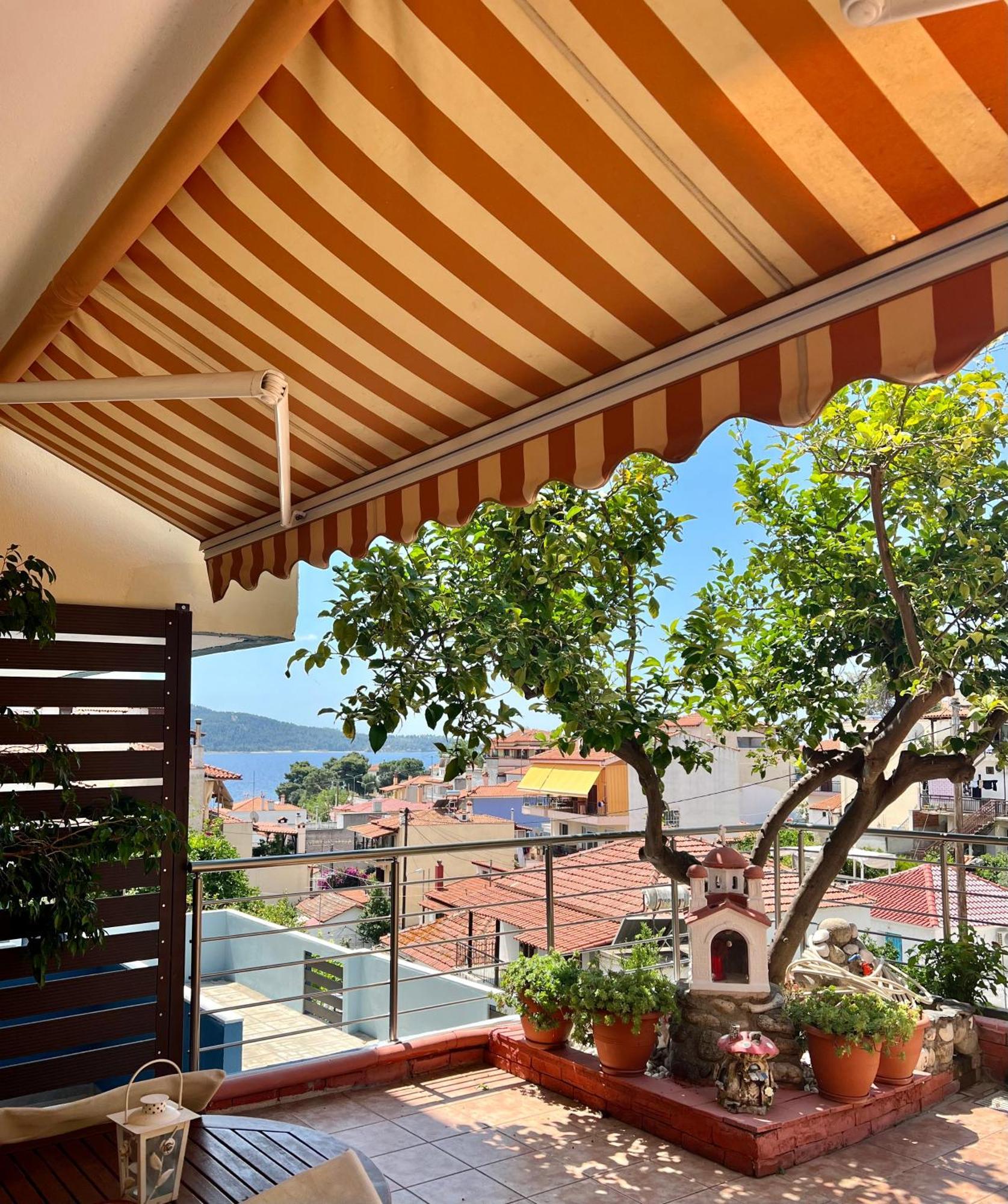 Ferienwohnung Anna Maria Views Néos Marmarás Exterior foto